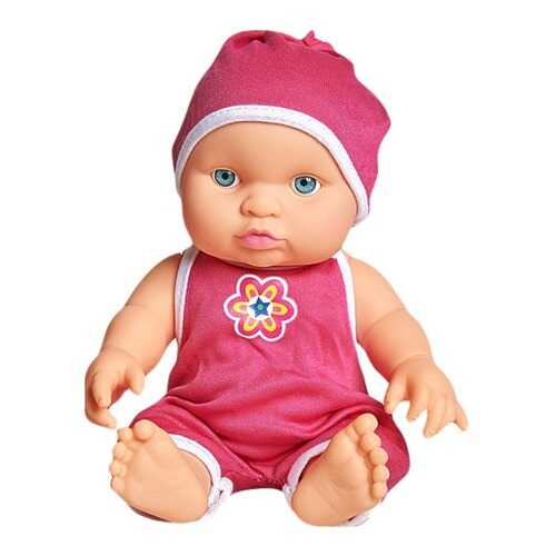 Пупс Cuddly Baby XM634/1 в красном комбинезоне 23,5 см