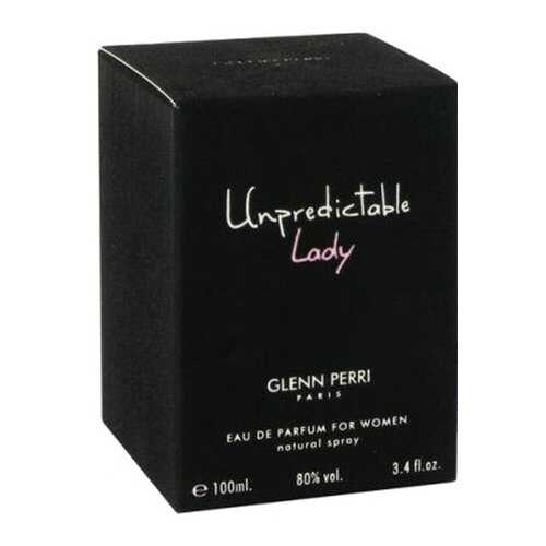 Geparlys. Парфюмерная вода Unpredictable Lady, women 100 ml