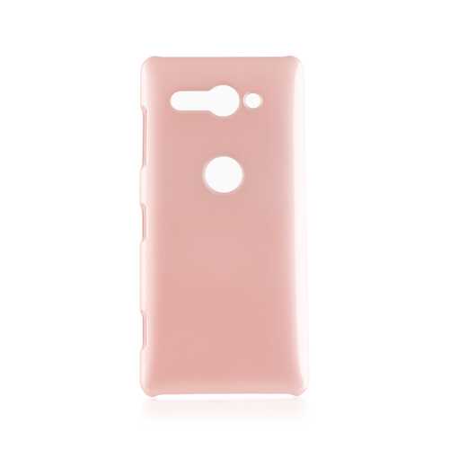 Чехол Brosco Soft-touch для Sony Xperia XZ2 Compact, розовая