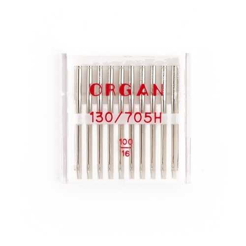 Иглы Organ универсальные №100 для БШМ упак,10 игл