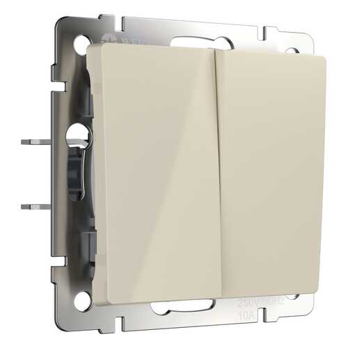 Выключатель Werkel WL03-SW-2G-2W-ivory слоновая кость