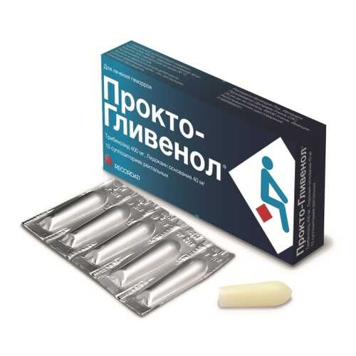 Прокто-Гливенол суппозитории ректальные 10 шт.