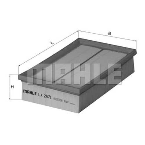 Воздушный фильтр KNECHT LX 2671