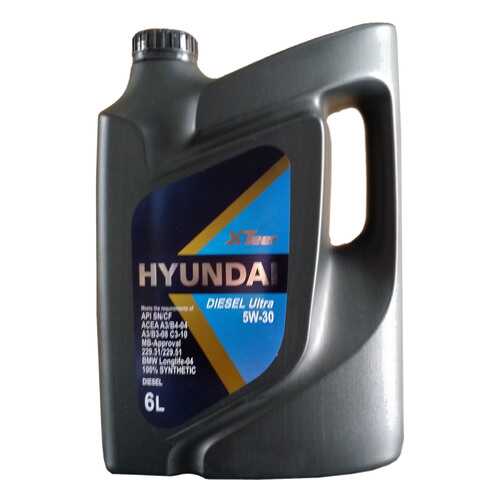 Моторное масло Hyundai XTeer Diesel Ultra 5W-30 6л
