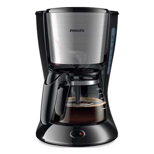 Кофеварка капельного типа Philips HD7434/20 Black/Silver