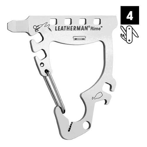 Мультитул Leatherman RIME серебристый 4 опции