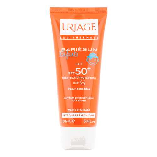 Солнцезащитное молочко для лица и тела SPF50+ Uriage Bariesun 100 мл