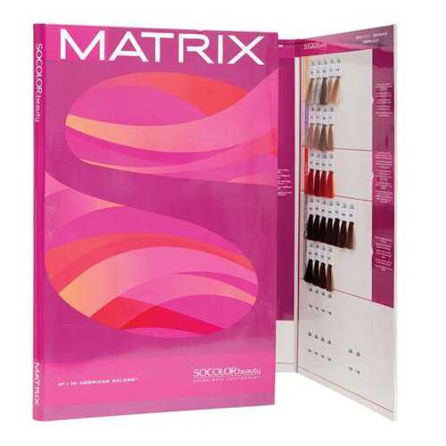 Карта прядей MATRIX Socolor.beauty