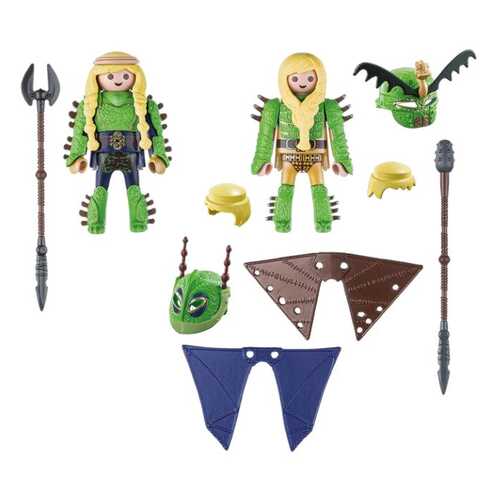 Игровой набор Playmobil Драконы III Забияка и Задирака в летном костюме