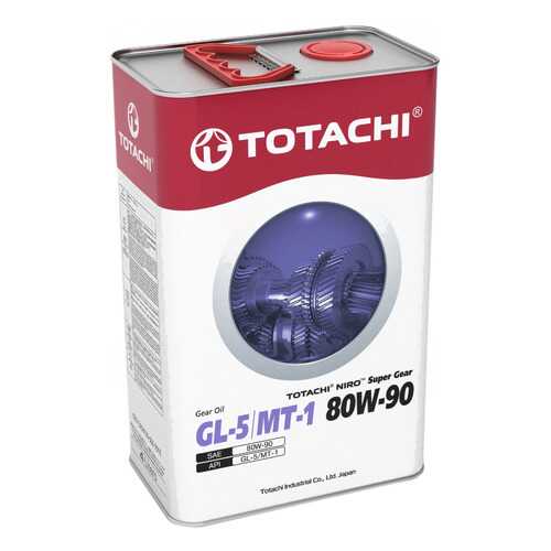 Трансмиссионное масло TOTACHI NIRO Super Gear 80w90 4л