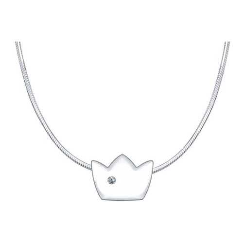 Серебряное колье «Достоинство» SOKOLOV 87070005 45