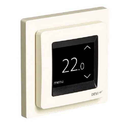 Терморегулятор для теплых полов Devi Devireg Touch Ivory