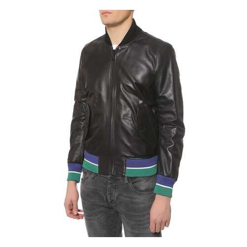 Куртка кожаная мужская Tommy Hilfiger черная 54