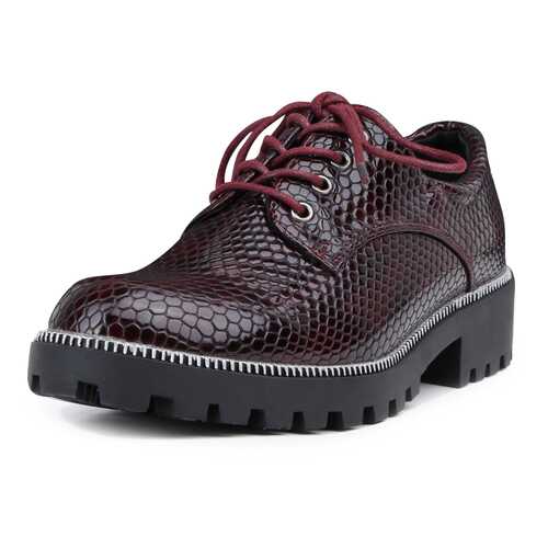 Полуботинки женские T.Taccardi K0410LC-2A бордовые 38 RU