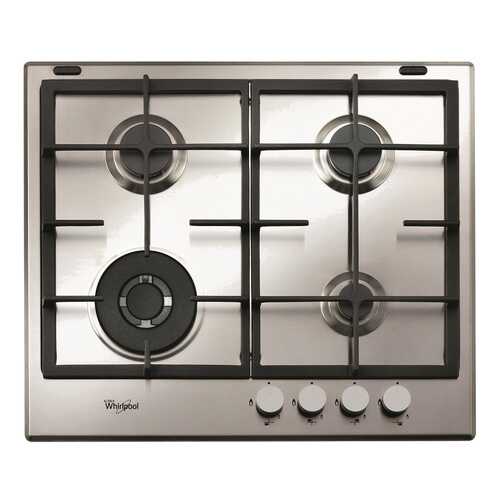 Встраиваемая варочная панель газовая Whirlpool GMA 6422 Silver