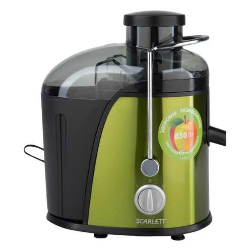 Соковыжималка центробежная Scarlett SC-JE50S14 green/black