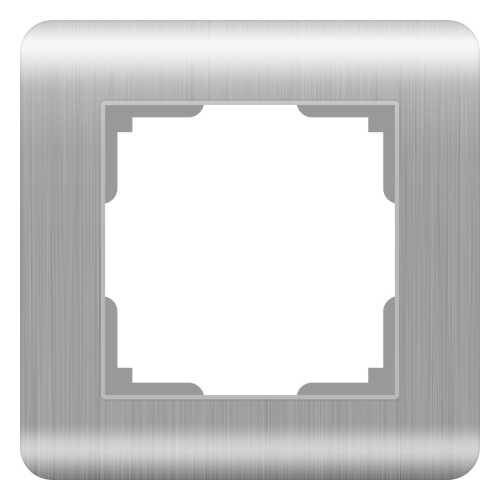 Рамка для выключателя Werkel WL12-Frame-01 a034326 серебряный