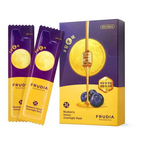 Питательная ночная маска Frudia с черникой и медом Blueberry Honey Overnight Mask