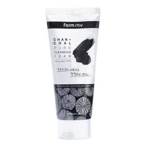 Пенка для умывания FarmStay Charcoal Pure Cleansing 180 мл