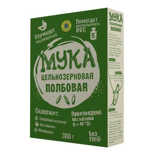 Мука цельнозерновая Компас Здоровья полбовая 300 г