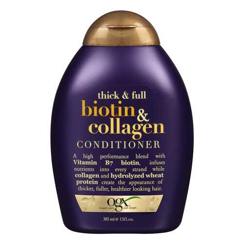 Кондиционер для волос OGX Thick & Full Biotin & Collagen Conditioner 385 мл