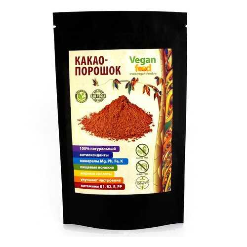 Какао-порошок Vegan Food натуральный 100 г