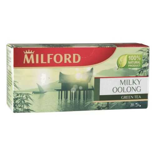 Чай зеленый Milford milky oolong 20 пакетиков