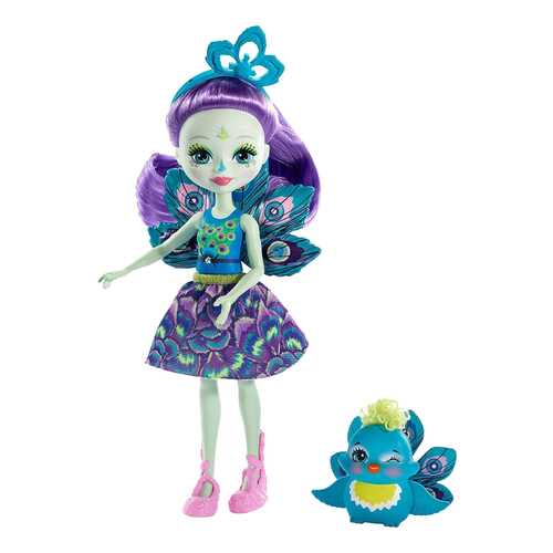 Кукла Enchantimals Mattel с питомцем Пэттер Павлина