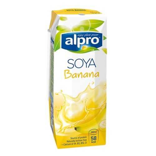 Напиток соевый Alpro с кальцием банановый 1 л