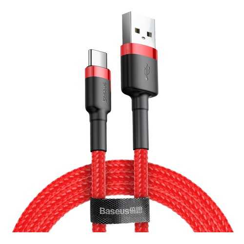 Кабель Baseus Type-C 2m Red/Black/Red