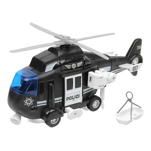 Вертолет фрикционный Drift 1:16 Police Helicopter со звук. и свет. эффектами 70803