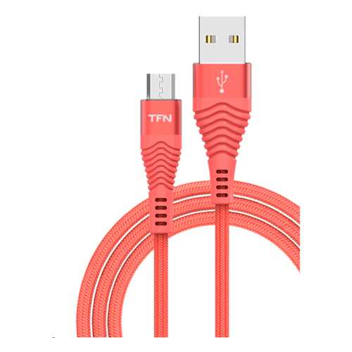 Кабель TFN microUSB forza 1.0m Coral