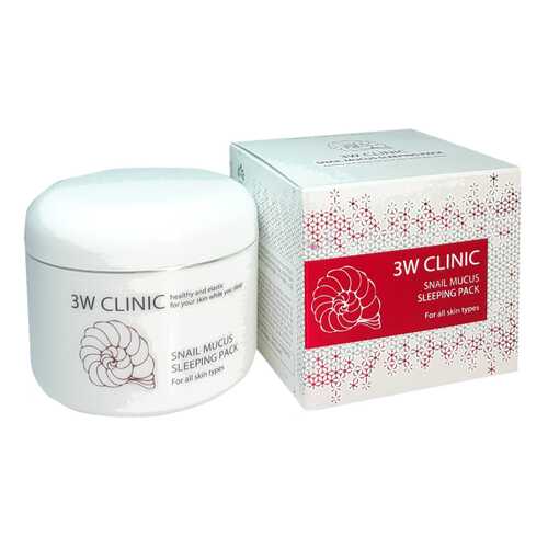 Маска для лица 3W Clinic Snail Mucus Sleeping Pack 100 мл