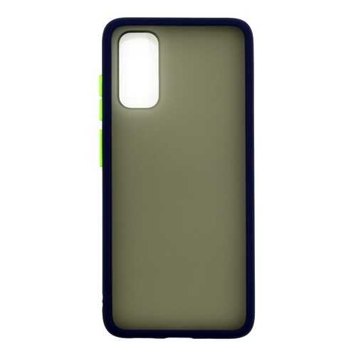 Чехол Zibelino Plastic Matte для Samsung Galaxy S20 Blue