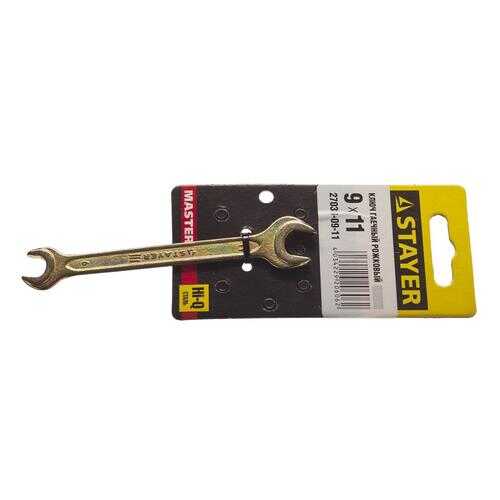 Рожковый ключ  Stayer 27038-09-11
