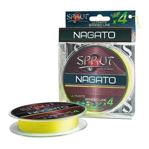 Шнур NAGATO Hard Ultimate Braided Line x4 95 м Fluo Yellow