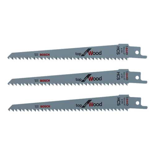 Полотно по дереву для сабельных пил Bosch KEO F016800303