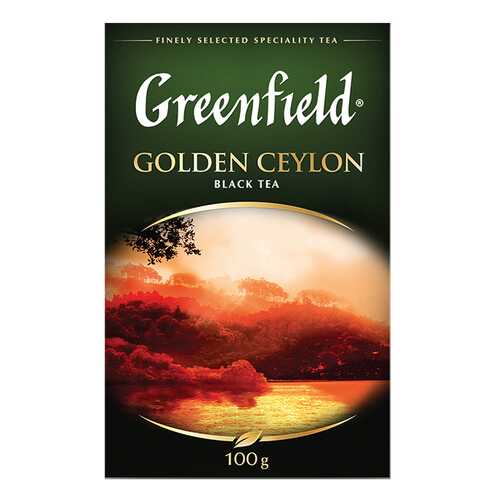 Чай черный листовой Greenfield Golden Ceylon 100 г
