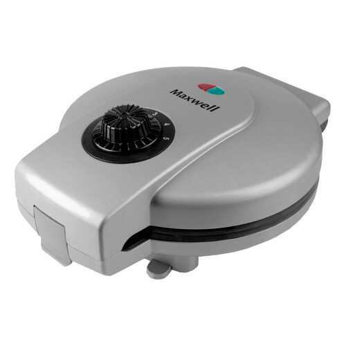 Электровафельница Maxwell MW-1571 SR Серый, черный
