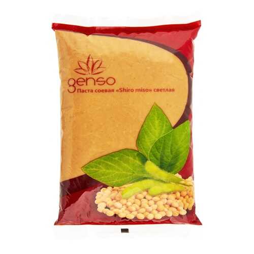 Паста соевая Мисо светлая Genso Shiro miso 1 кг