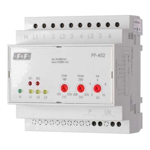 Переключатель фаз автоматический Евроавтоматика F&F PF-452