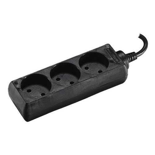 Удлинитель Artstyle CL-C33B, 3 розетки, 3 м, Black