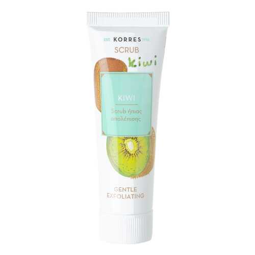 Скраб для лица Korres Gentle Exfoliating Scrub With Kiwi 18 мл