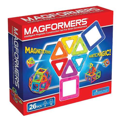 Конструктор магнитный Magformers Магнитный 26 деталей