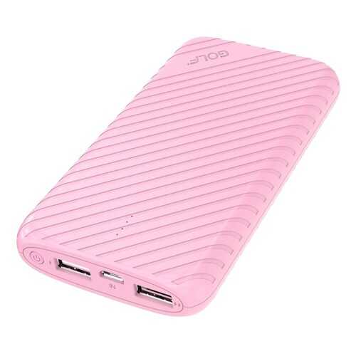 Внешний аккумулятор Golf G17 Powerbank 8000 mAh Pink