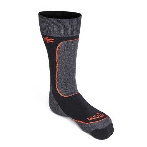 Носки Norfin Merino Midweight T3M черно-серые M