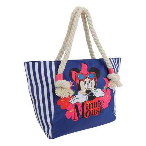 Пляжная сумка женская Minnie Mouse L0447 темно-синяя