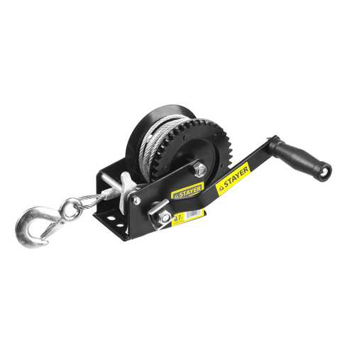 Лебедка Stayer 43112-0,7 700кг
