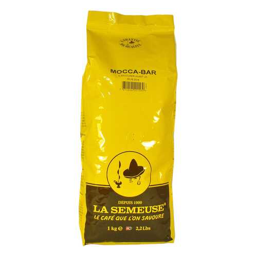 Кофе в зернах La Semeuse mocca bar 1000 г