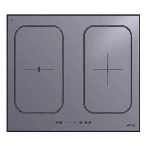 Встраиваемая варочная панель индукционная Korting HIB 6409 BS Silver